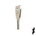 Uncut Key Blank | Lowe & Fletcher | LF30R Flat Steel-Bit-Tubular-Key Ilco