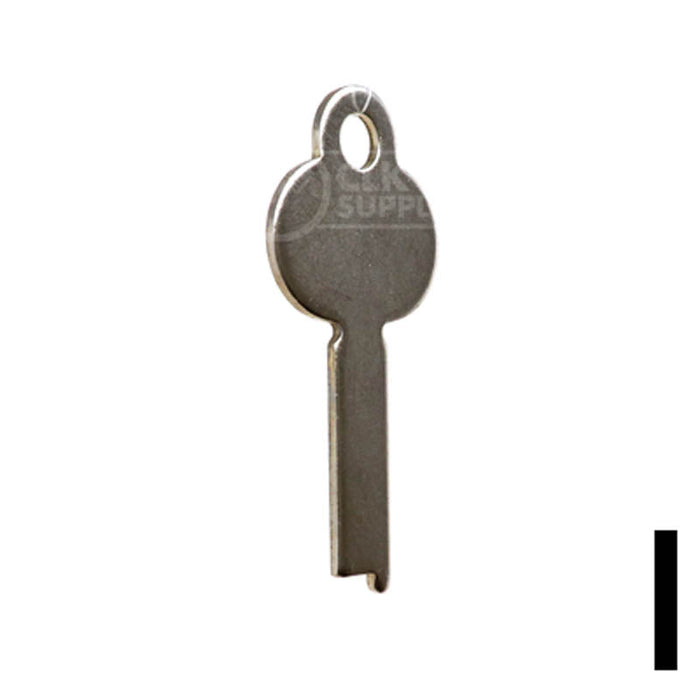 Uncut Key Blank | Miscellaneous | 1303 Flat Steel-Bit-Tubular-Key Ilco