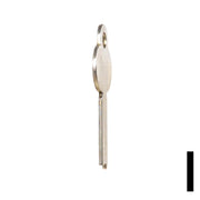 Uncut Key Blank | Miscellaneous | 1303 Flat Steel-Bit-Tubular-Key Ilco