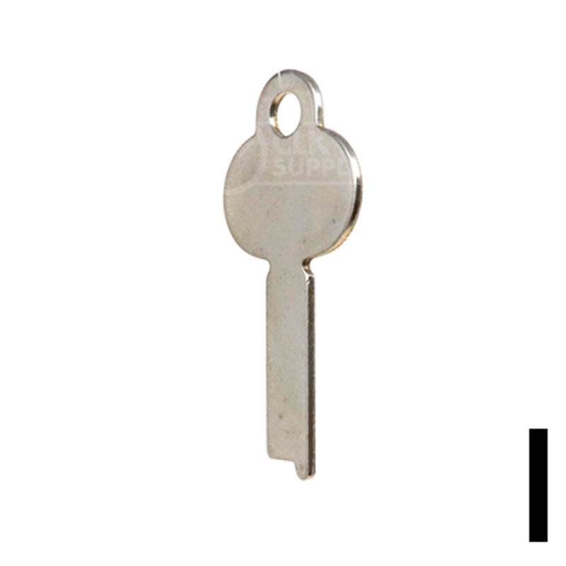 Uncut Key Blank | Miscellaneous | 1303 Flat Steel-Bit-Tubular-Key Ilco