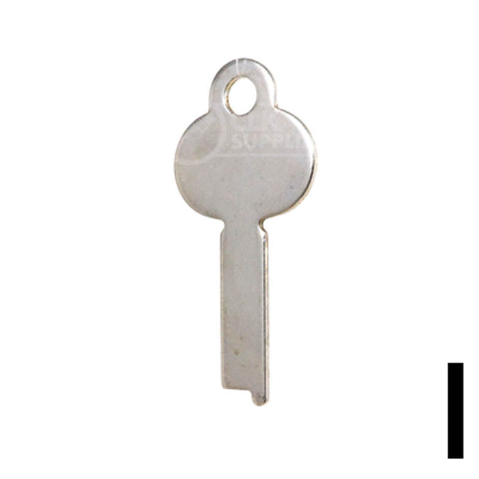 Uncut Key Blank | Miscellaneous | 1303 Flat Steel-Bit-Tubular-Key Ilco