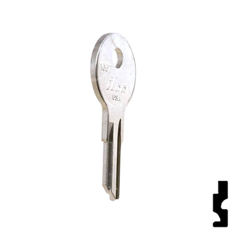 Uncut Key Blank | Pollak | 1657 — CLK Supplies
