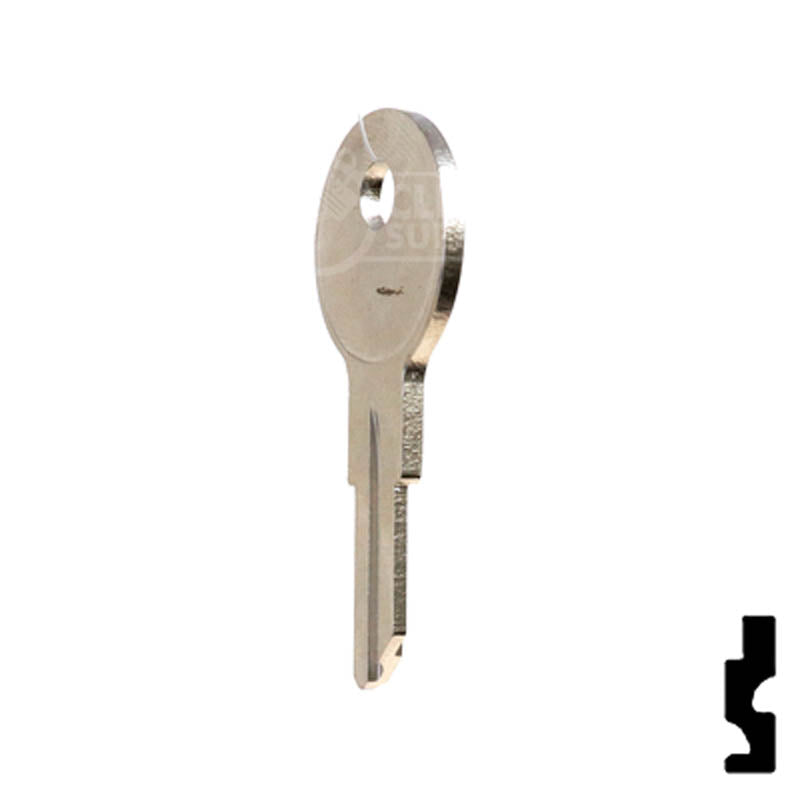 Uncut Key Blank | Pollak | 1657 — CLK Supplies