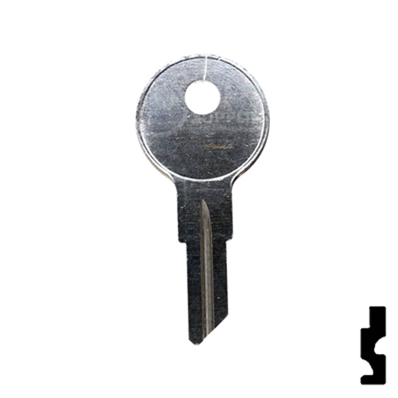 Uncut Key Blank | Pollak | 1657 — CLK Supplies