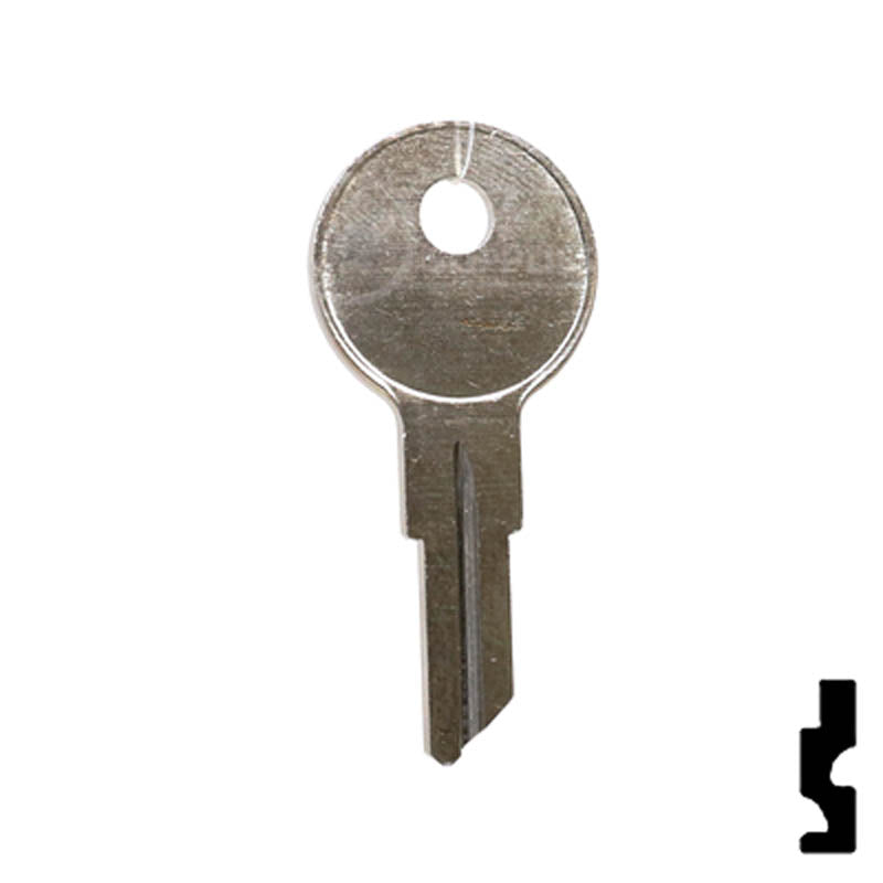 Uncut Key Blank | Pollak | 1657 — CLK Supplies