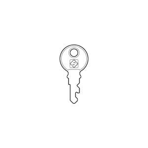 Uncut  Key Blank | Silca | NR1R SI Flat Steel-Bit-Tubular-Key Ilco
