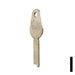 Uncut Key Blank | Yale | 1242L Flat Steel-Bit-Tubular-Key Ilco