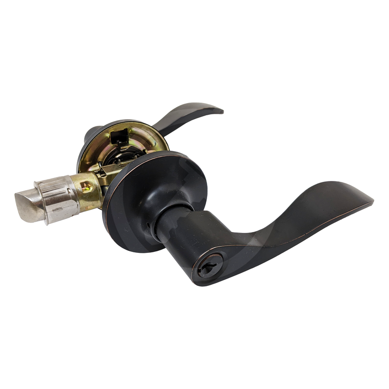 CitiLoc 500 Series Queen Entrance Lever | US10B Oil Rubbed Bronze | SC1 Keyway Grade 3 Lever PHG