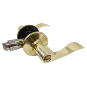 CitiLoc 500 Series Queen Entrance Lever | US3 Bright Brass | KW1 Keyway Grade 3 Lever PHG