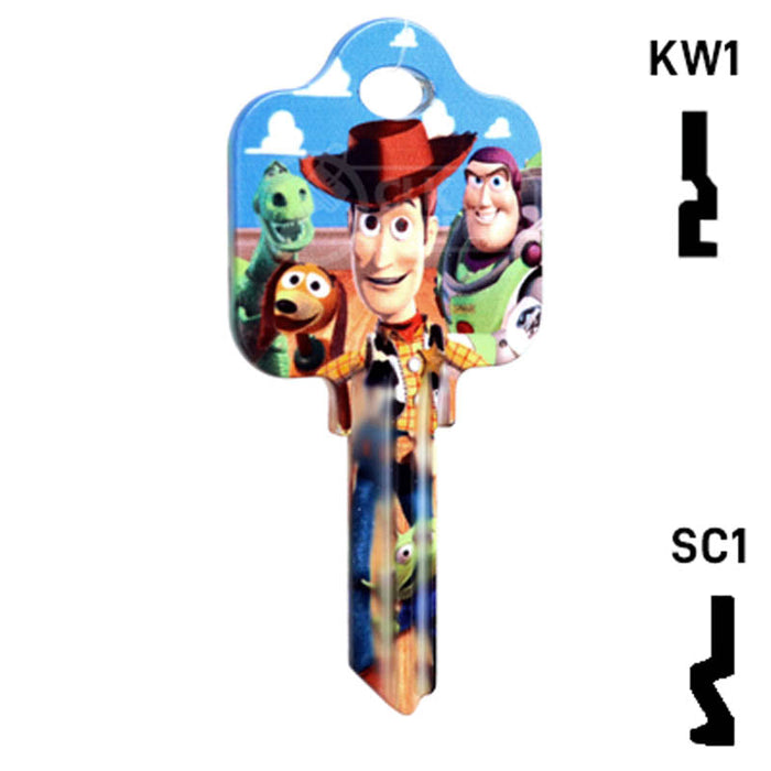 Happy Keys- Toy Story Key (Choose Keyway) - Main Image