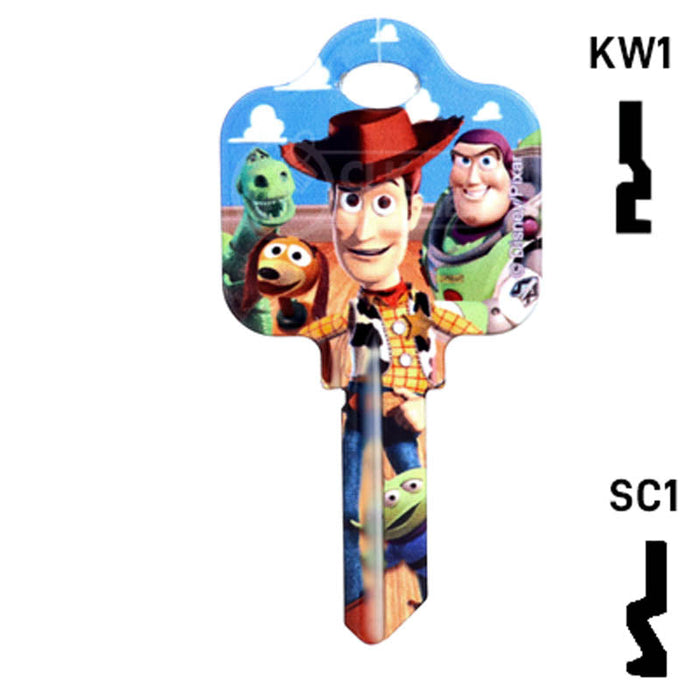 Happy Keys- Toy Story Key (Choose Keyway) - Main Image