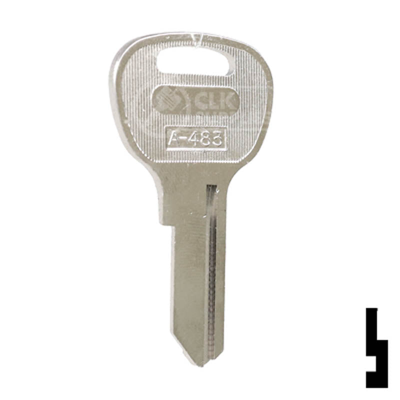 Precut Electric Panel Key | Emka Dirak | BD756, EK333 Hitch-Tool Box-Utility Key Framon