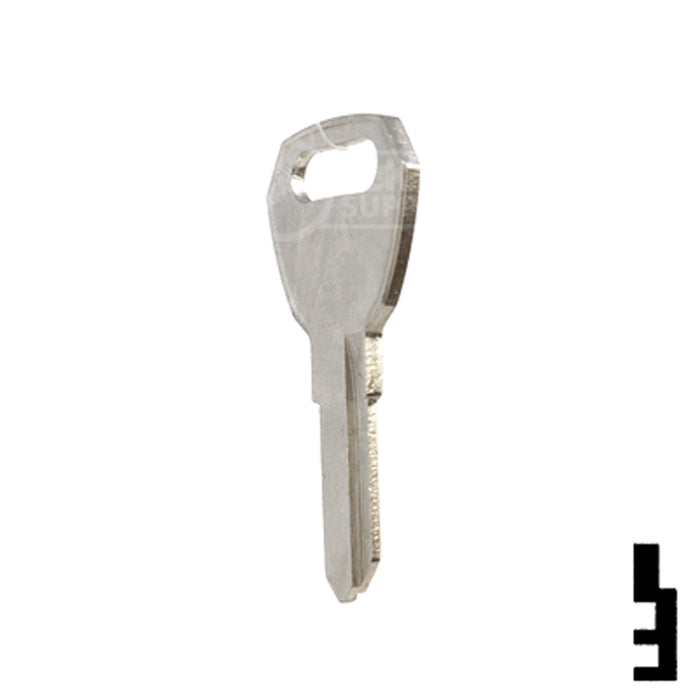 Uncut  Key Blank | Fulton Hitch | 1645 Hitch-Tool Box-Utility Key Ilco