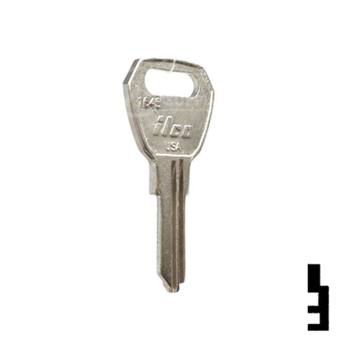 Uncut  Key Blank | Fulton Hitch | 1645 Hitch-Tool Box-Utility Key Ilco