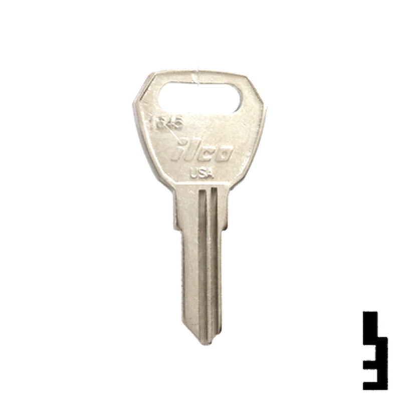 Uncut  Key Blank | Fulton Hitch | 1645 Hitch-Tool Box-Utility Key Ilco