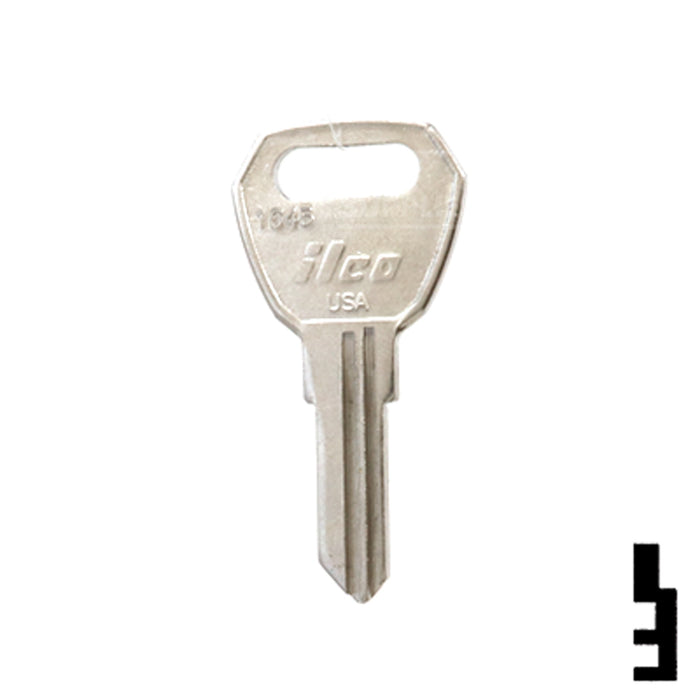 Uncut  Key Blank | Fulton Hitch | 1645 Hitch-Tool Box-Utility Key Ilco