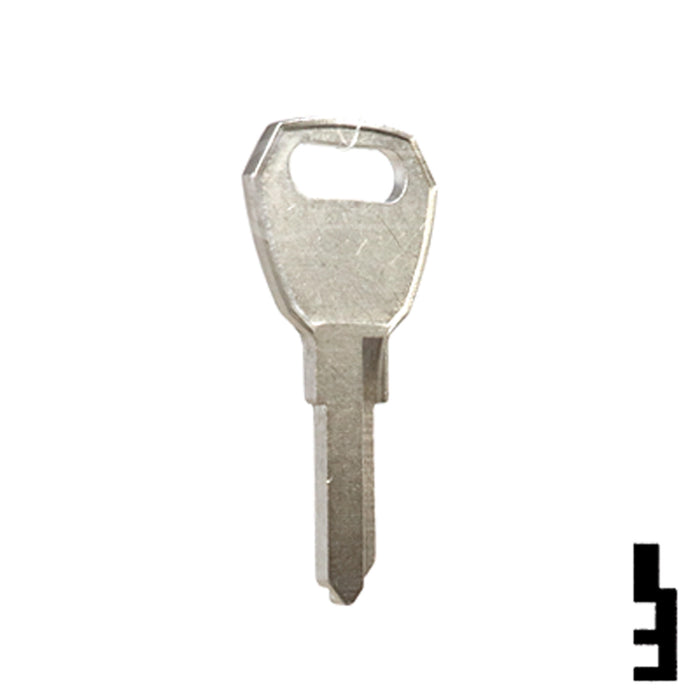 Uncut  Key Blank | Fulton Hitch | 1645 Hitch-Tool Box-Utility Key Ilco