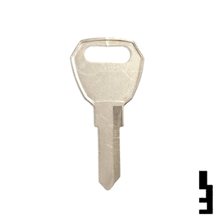 Uncut  Key Blank | Fulton Hitch | 1645 Hitch-Tool Box-Utility Key Ilco