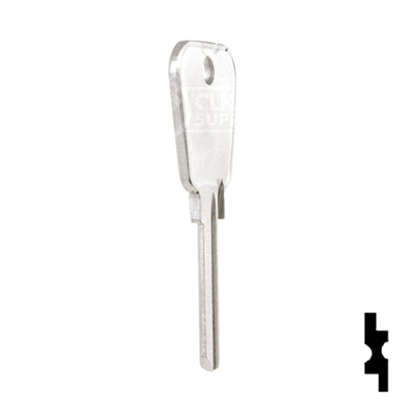 Uncut Key Blank | Lowe & Fletcher | LF24 Hitch-Tool Box-Utility Key Ilco