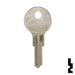 Uncut Key Blank | Pundra | PU1 Hitch-Tool Box-Utility Key Ilco