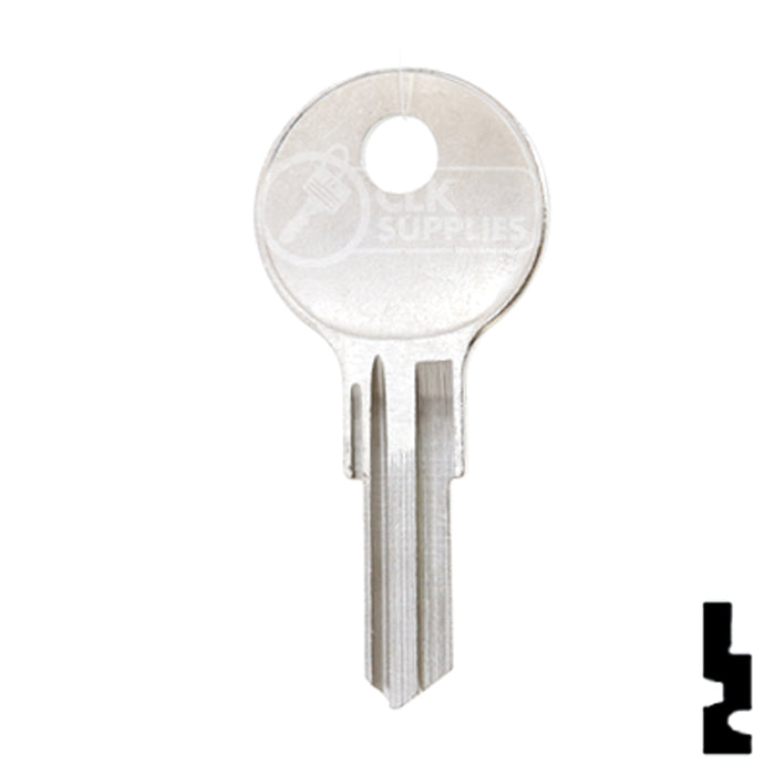 Uncut Key Blank | Pundra | PU1 Hitch-Tool Box-Utility Key Ilco