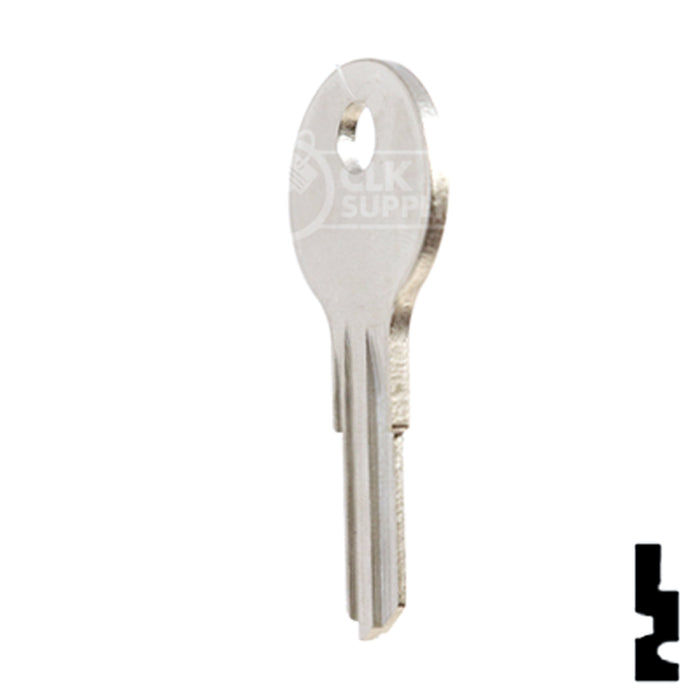 Uncut Key Blank | Pundra | PU1 Hitch-Tool Box-Utility Key Ilco