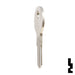 Uncut Key Blank | Pundra | PU1 Hitch-Tool Box-Utility Key Ilco