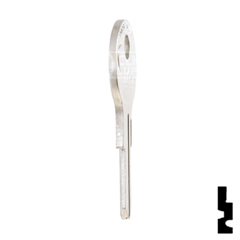 Uncut Key Blank | Pundra | PU1 Hitch-Tool Box-Utility Key Ilco