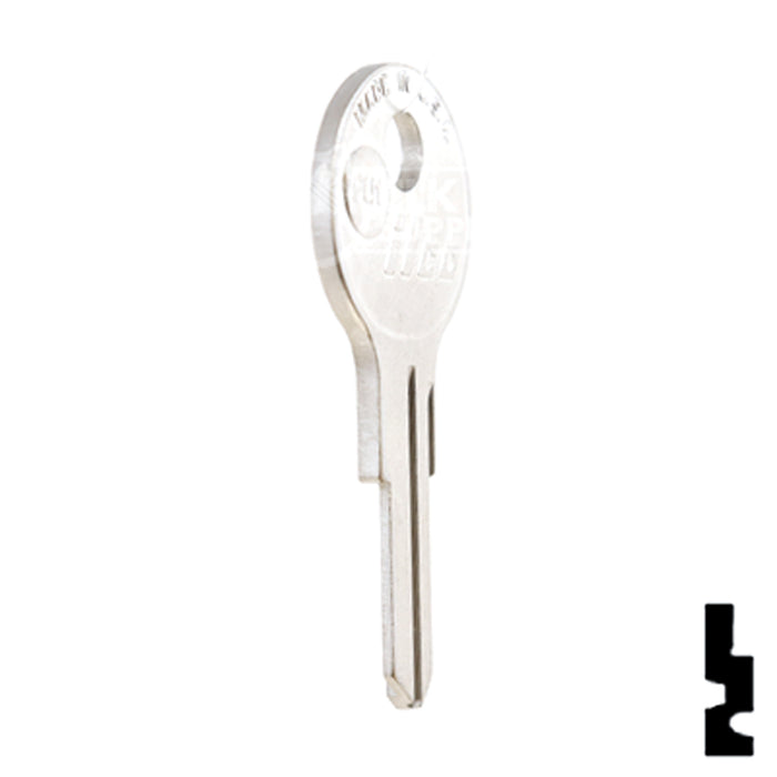 Uncut Key Blank | Pundra | PU1 Hitch-Tool Box-Utility Key Ilco