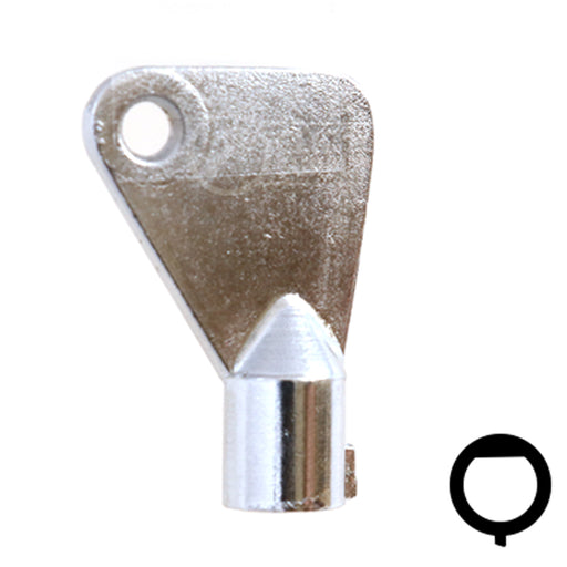 Utility Tool Tubular Key Blank | BD183 Hitch-Tool Box-Utility Key Framon Manufacturing Company, Inc