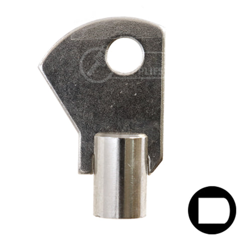 Utility Tool Tubular Key Blank | BD184 Hitch-Tool Box-Utility Key Framon Manufacturing Company, Inc