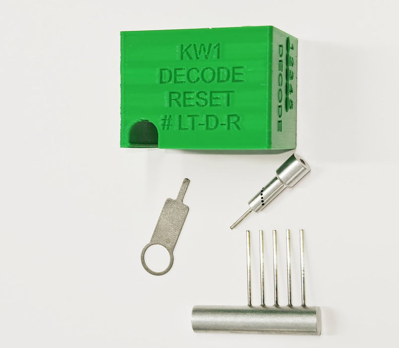 Kwikset Smart Key Reset & Decoder Cube Key Decoder Lock Tech