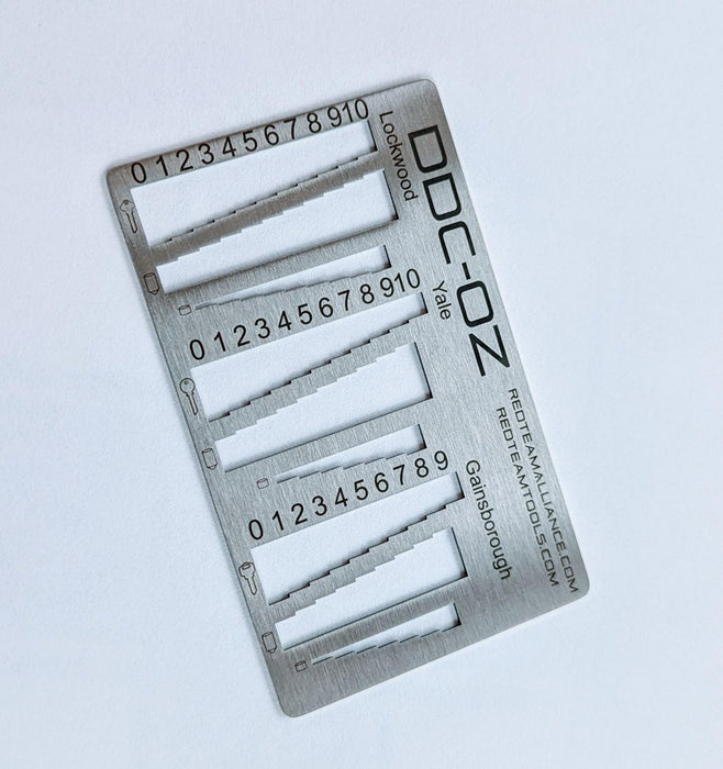 RTT Devious Decoder Card - Australian Version Key Decoder Red Team Tools