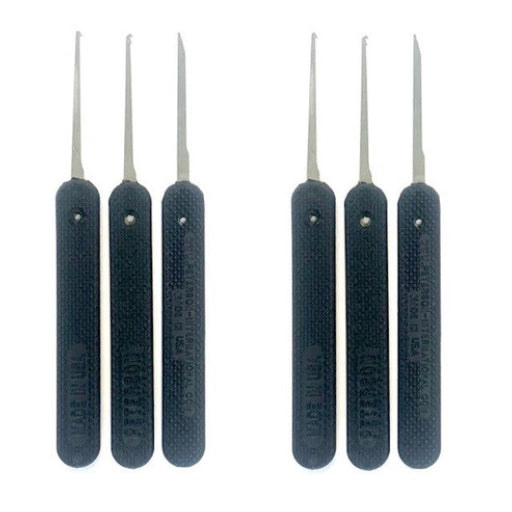 Peterson Key Extractor | Broken Key Kit 6 Piece Set | Government Steel Key Extractor Peterson Manufacturing