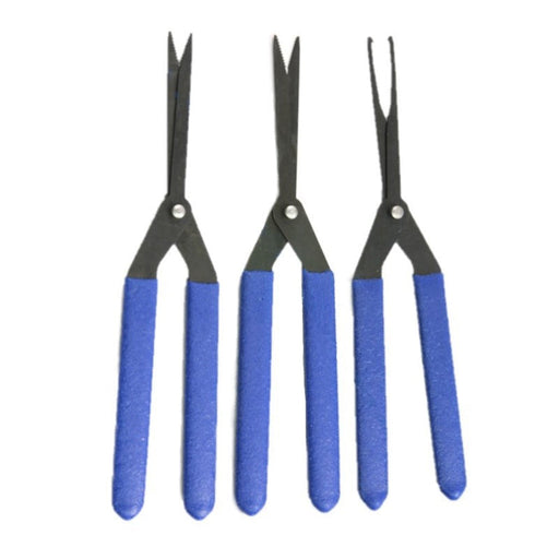 Peterson Key Extractors | 3 Piece Scissors In A Leather Case | Carbon Steel Key Extractor Peterson Manufacturing