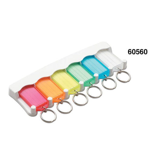 Lucky Line | 6 Key Tag Rack with Tags 12/Card Key Tag Lucky Line Products, Inc.