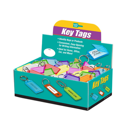 Lucky Line | Key Tag with Split Ring 100/Box Key Tag Lucky Line