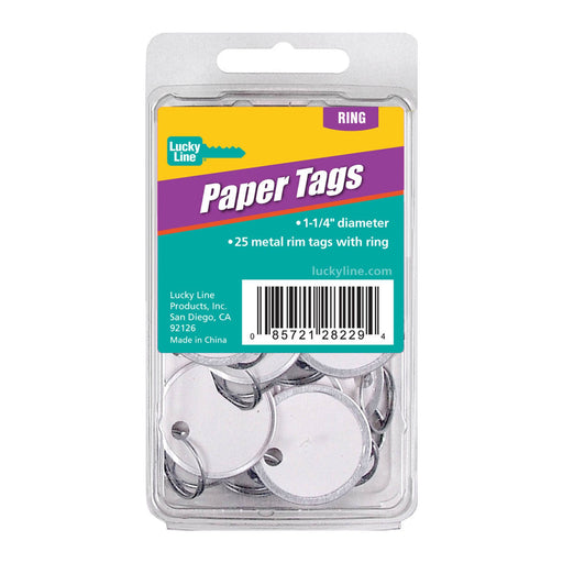 Lucky Line | Paper Tags 25/Clamshell Key Tag Lucky Line