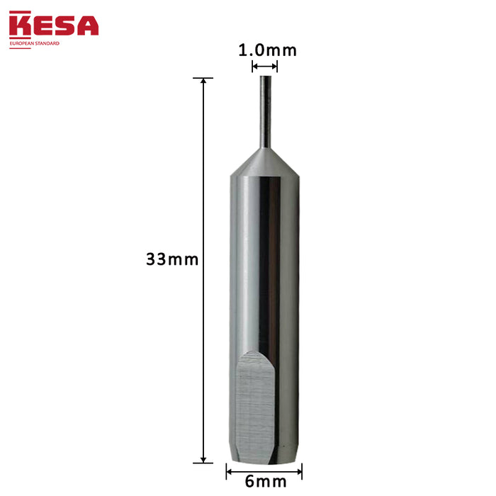1.0mm Tracer Point For Keyline Bianchi 994 (TL002) Laser Key Cutting Bit KESA