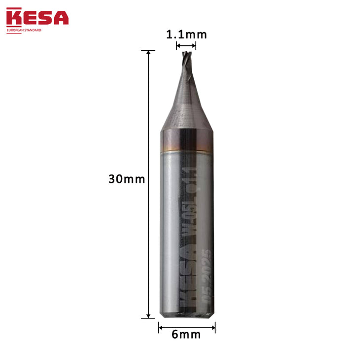 1.1mm Milling Cutter For Silca Futura Key Machine (05L) Laser Key Cutting Bit KESA