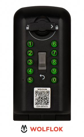 Wolflok Maximum Security Push-Button Lock Box Lock Box Wolflok
