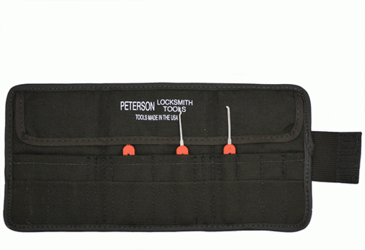 Tri-Fold Case - Nylon -by Peterson Lock Pick Case Peterson Manufacturing