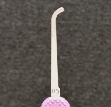 Hook 5 Euro Slender Lock Pick 0.018 Government Steel Lock Pick Peterson Manufacturing