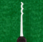 Peterson Bogie 2 Lock Pick Government Steel Plastic Handle Lock Pick Peterson Manufacturing