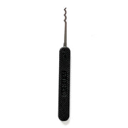 Peterson Bogie 2 Lock Pick Government Steel Plastic Handle Lock Pick Peterson Manufacturing