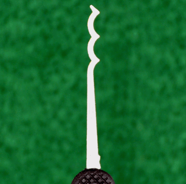 Peterson Lock Pick | Bogie 3 | Government Steel with Plastic Handle Lock Pick Peterson Manufacturing