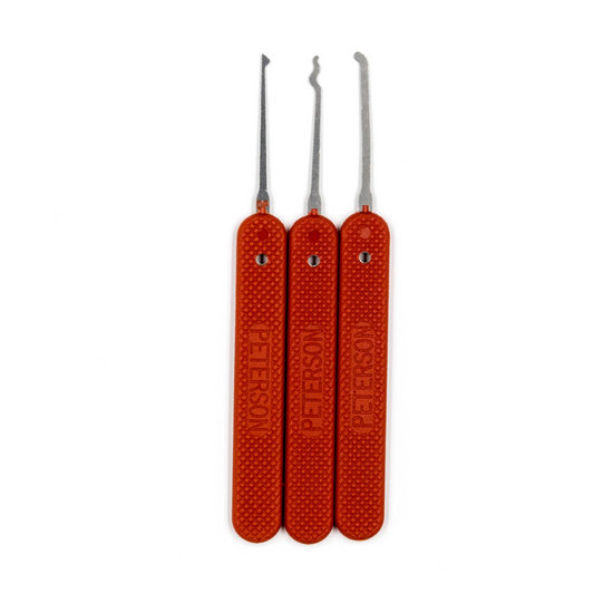 Peterson Lock Pick | Deep Cut Access | Government Steel Lock Pick Peterson Manufacturing