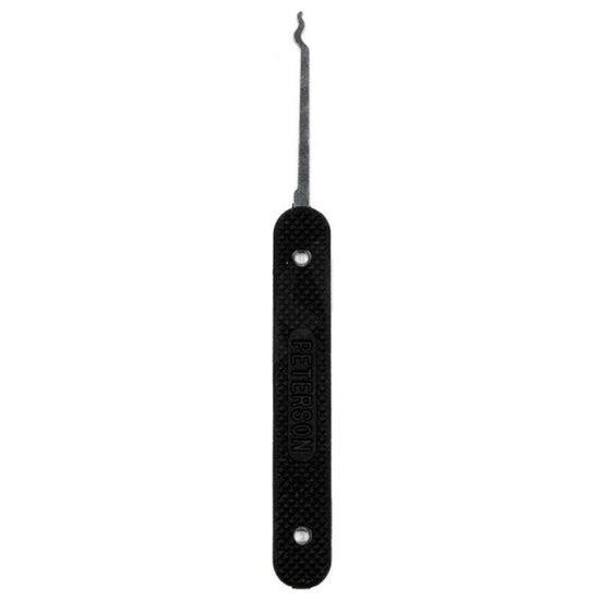 Peterson Lock Pick | Double Rake | Government Steel with Rubber Handle ...