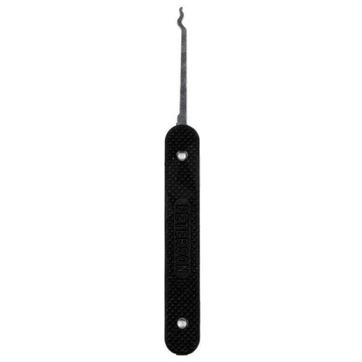Peterson Lock Pick | Double Rake | Government Steel with Rubber Handle Lock Pick Peterson Manufacturing