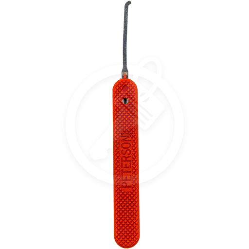 Peterson Lock Pick | Hook 1  DCAP | Government Steel with Plastic Handle Lock Pick Peterson Manufacturing